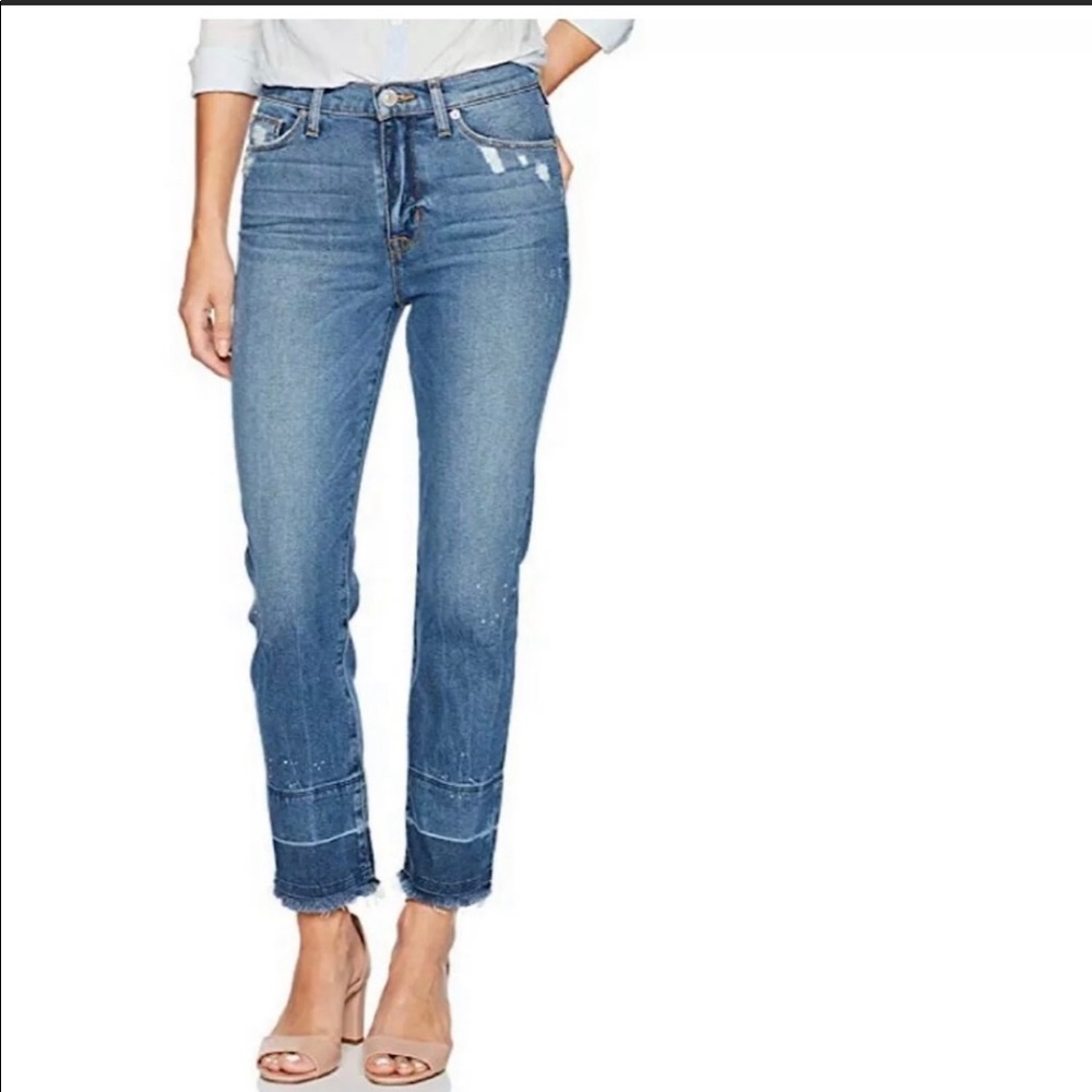 Hudson Zoeey High Rise Ankle Straight Rel. Hem